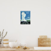 Ranger Naturalist Service Yellowstone Post Poster (Keuken)