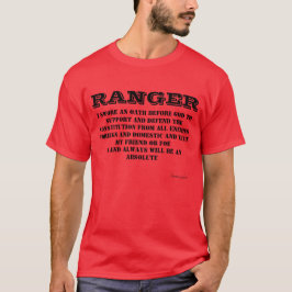 RANGER OathT-Shirt T-Shirt