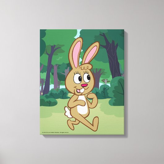 Ranger Rick | Becky Hare Canvas Afdruk (Voorkant)