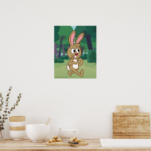 Ranger Rick | Becky Hare Poster (Keuken)