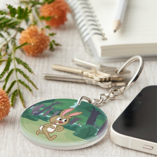 Ranger Rick | Becky Hare Sleutelhanger (Voorkant Rechts)