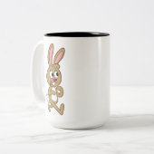 Ranger Rick | Becky Hare Tweekleurige Koffiemok (Voorkant links)