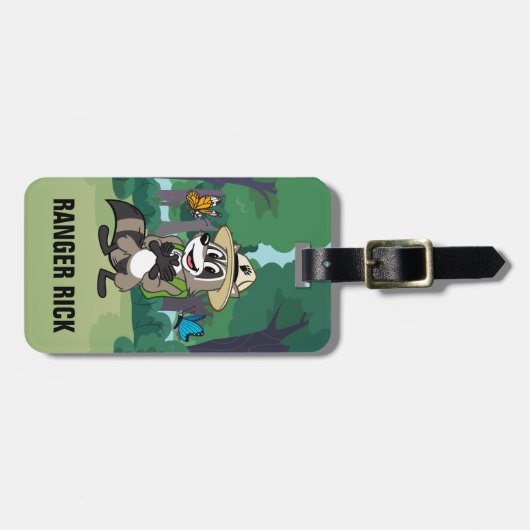 Ranger Rick | Butterfly Hero - Butterfly Sign Bagagelabel
