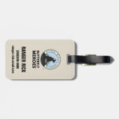 Ranger Rick | Butterfly Hero - Butterfly Sign Bagagelabel (Achterkant horizontaal)