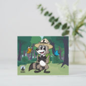 Ranger Rick | Butterfly Hero - Butterfly Sign Briefkaart (Staand voorkant)