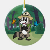 Ranger Rick | Butterfly Hero - Butterfly Sign Keramisch Ornament (Achterkant)