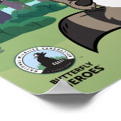 Ranger Rick | Butterfly Hero - Butterfly Sign Poster (Hoek)