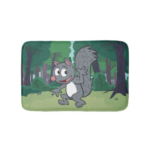 Ranger Rick   Grijze eekhoorn Badmat