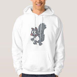 Ranger Rick Grijze eekhoorn Hoodie