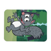 Ranger Rick | Grijze eekhoorn Magneet (Horizontaal)