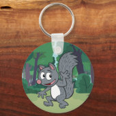 Ranger Rick | Grijze eekhoorn Sleutelhanger (Voorkant)