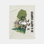 Ranger Rick | Grote Amerikaanse campout — Tent Fleece Deken (Voorkant)