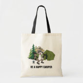Ranger Rick | Grote Amerikaanse campout — Tent Tote Bag (Voorkant)
