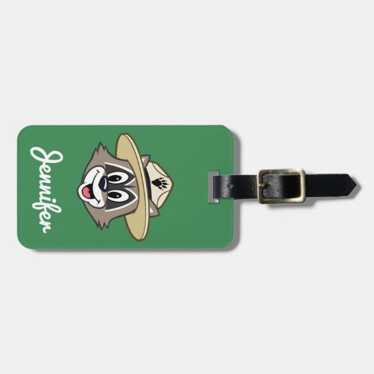 Ranger Rick | Ranger Rick Face Bagagelabel (Voorkant horizontaal)