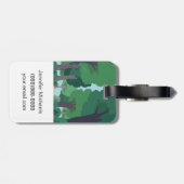 Ranger Rick | Ranger Rick Face Bagagelabel (Achterkant horizontaal)