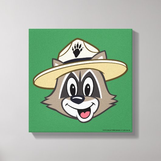 Ranger Rick | Ranger Rick Face Canvas Afdruk (Voorkant)
