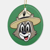 Ranger Rick | Ranger Rick Face Keramisch Ornament (Links)