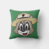 Ranger Rick | Ranger Rick Face Kussen (Achterkant)