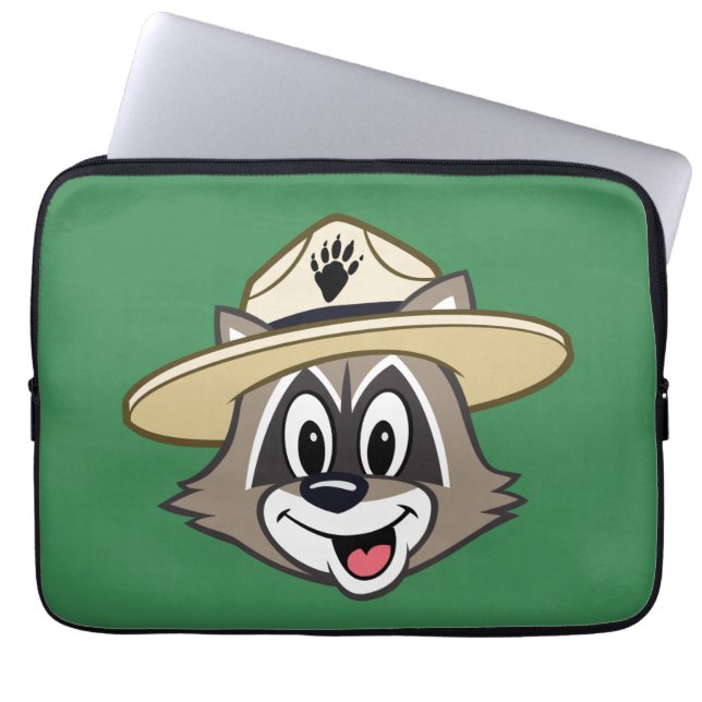 Ranger Rick | Ranger Rick Face Laptop Sleeve (Voorkant)