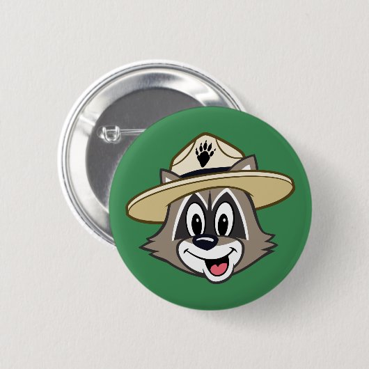 Ranger Rick | Ranger Rick Face Ronde Button 5,7 Cm (Voorkant /achterkant)