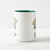 Ranger Rick | Ranger Rick Face Tweekleurige Koffiemok (Center)