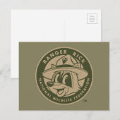 Ranger Rick | Ranger Rick Khaki Logo Briefkaart (Voorkant / Achterkant)