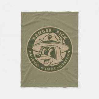 Ranger Rick | Ranger Rick Khaki Logo Fleece Deken