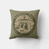 Ranger Rick | Ranger Rick Khaki Logo Kussen (Achterkant)
