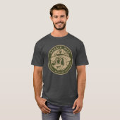 Ranger Rick | Ranger Rick Khaki Logo T-shirt (Voorkant volledig)