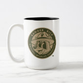 Ranger Rick | Ranger Rick Khaki Logo Tweekleurige Koffiemok (Links)