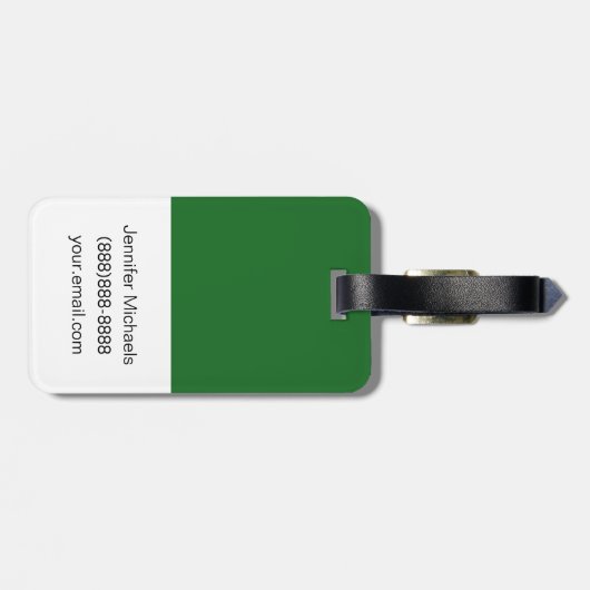 Ranger Rick | Ranger Rick Logo Bagagelabel (Achterkant horizontaal)