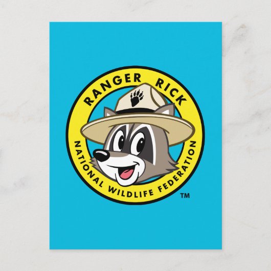 Ranger Rick | Ranger Rick Logo Briefkaart (Voorkant)