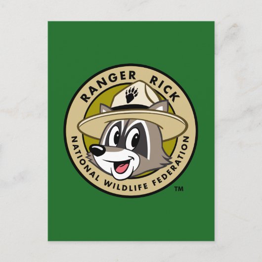 Ranger Rick | Ranger Rick Logo Briefkaart (Voorkant)