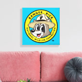 Ranger Rick | Ranger Rick Logo Canvas Afdruk (Insitu (Woonkamer))