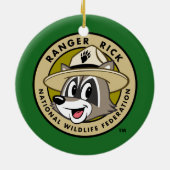 Ranger Rick | Ranger Rick Logo Keramisch Ornament (Achterkant)