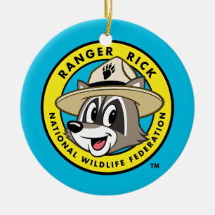 Ranger Rick   Ranger Rick Logo Keramisch Ornament