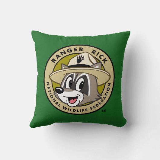 Ranger Rick | Ranger Rick Logo Kussen (Achterkant)