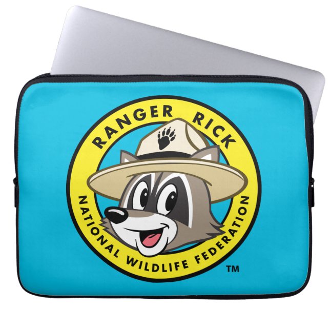 Ranger Rick | Ranger Rick Logo Laptop Sleeve (Voorkant)