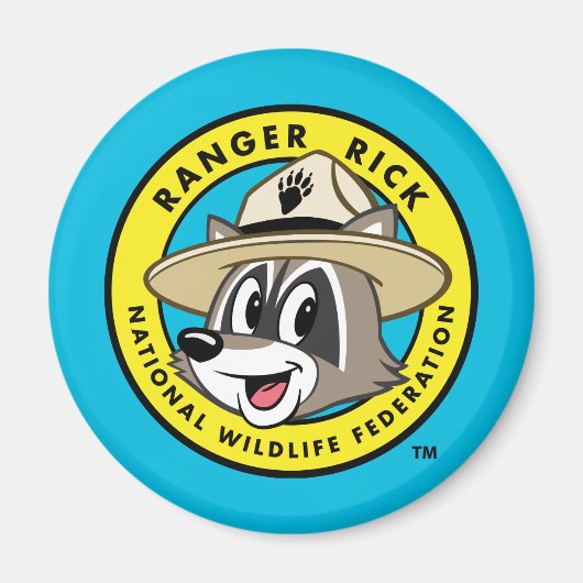 Ranger Rick | Ranger Rick Logo Magneet (Voorkant)