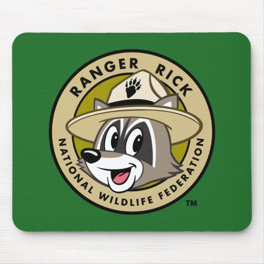 Ranger Rick | Ranger Rick Logo Muismat (Voorkant)
