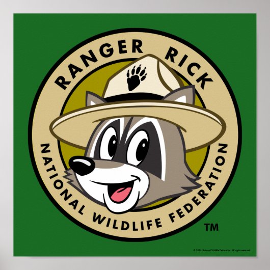 Ranger Rick | Ranger Rick Logo Poster (Voorkant)