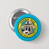 Ranger Rick | Ranger Rick Logo Ronde Button 5,7 Cm (Voorkant /achterkant)