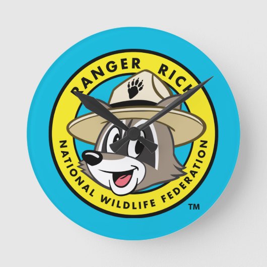 Ranger Rick | Ranger Rick Logo Ronde Klok (Voorkant)