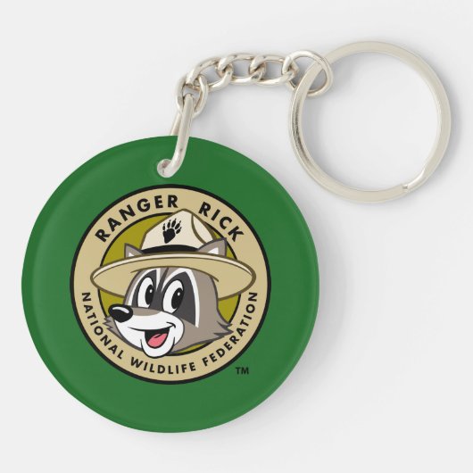 Ranger Rick | Ranger Rick Logo Sleutelhanger (Achterkant)