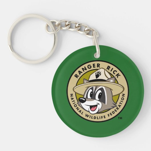 Ranger Rick | Ranger Rick Logo Sleutelhanger (Voorkant)