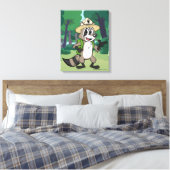Ranger Rick | Ranger Rick Pointing Canvas Afdruk (Insitu (Slaapkamer))