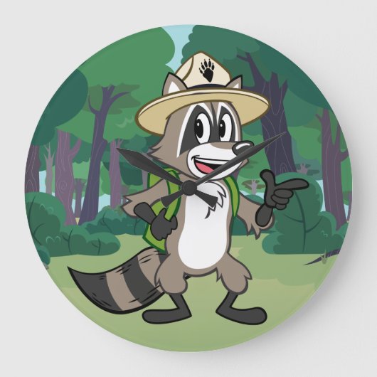 Ranger Rick | Ranger Rick Pointing Grote Klok (Voorkant)