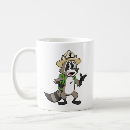 Ranger Rick | Ranger Rick Pointing Koffiemok (Links)