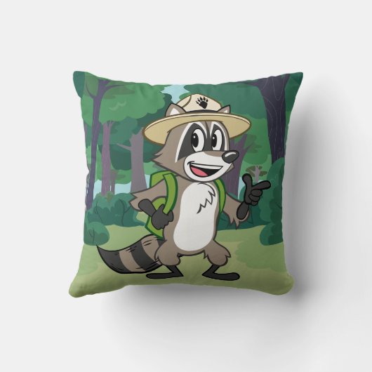 Ranger Rick | Ranger Rick Pointing Kussen (Achterkant)