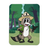Ranger Rick | Ranger Rick Pointing Magneet (Verticaal)
